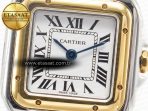 Panthère Secrete Ladies 22mm SS/YG 8848F 1:1 Best Edition White Dial on SS/YG Bracelet Ronda Quartz - Görsel 10