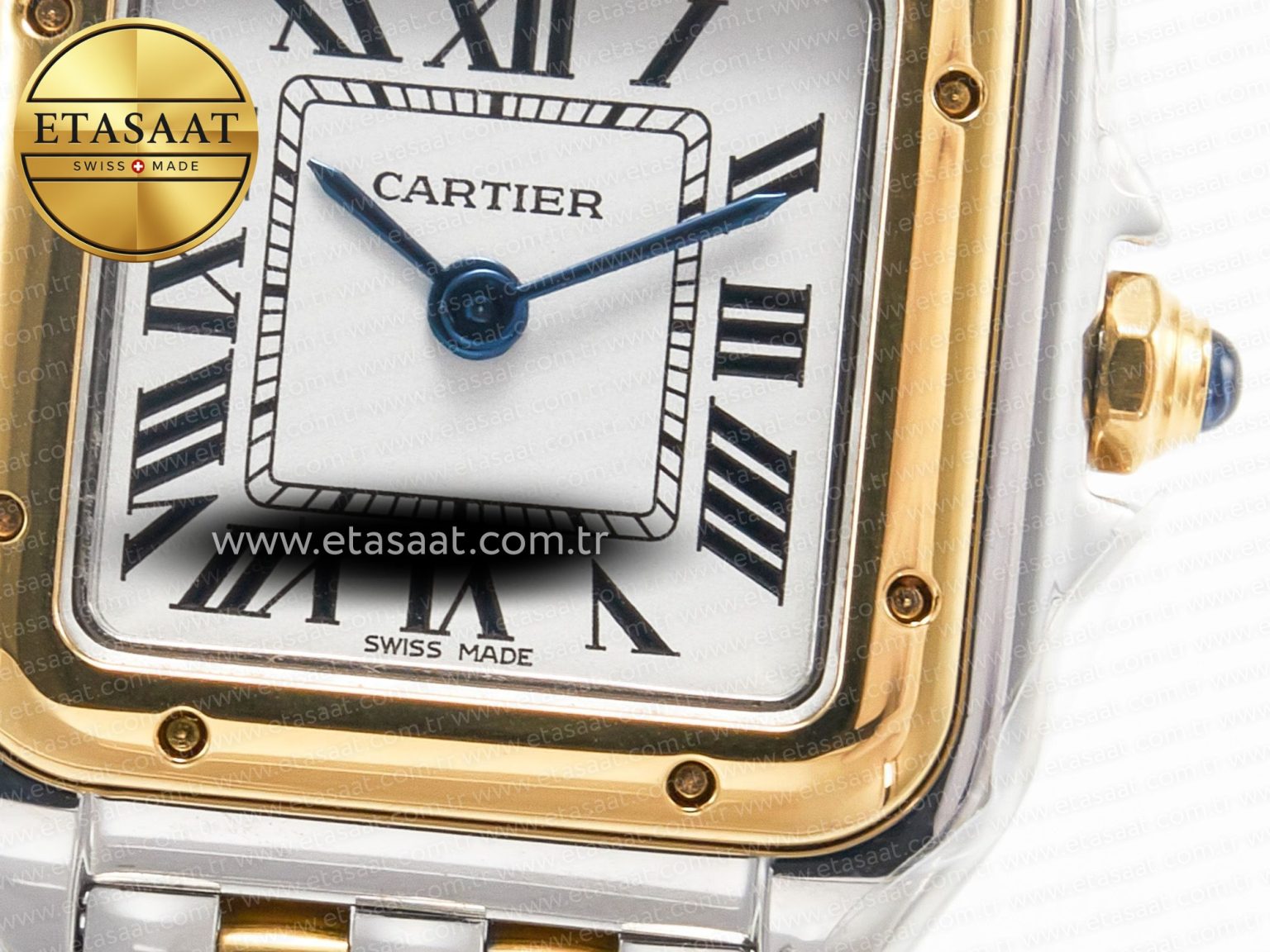 Panthère Secrete Ladies 22mm SS/YG 8848F 1:1 Best Edition White Dial on SS/YG Bracelet Ronda Quartz - Görsel 11