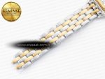 Panthère Secrete Ladies 22mm SS/YG 8848F 1:1 Best Edition White Dial on SS/YG Bracelet Ronda Quartz - Görsel 16