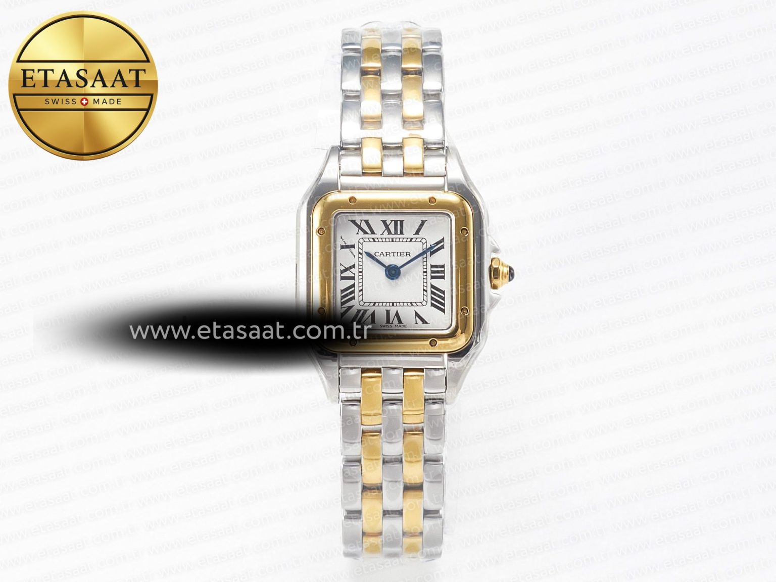 Panthère Secrete Ladies 22mm SS/YG 8848F 1:1 Best Edition White Dial on SS/YG Bracelet Ronda Quartz - Görsel 3