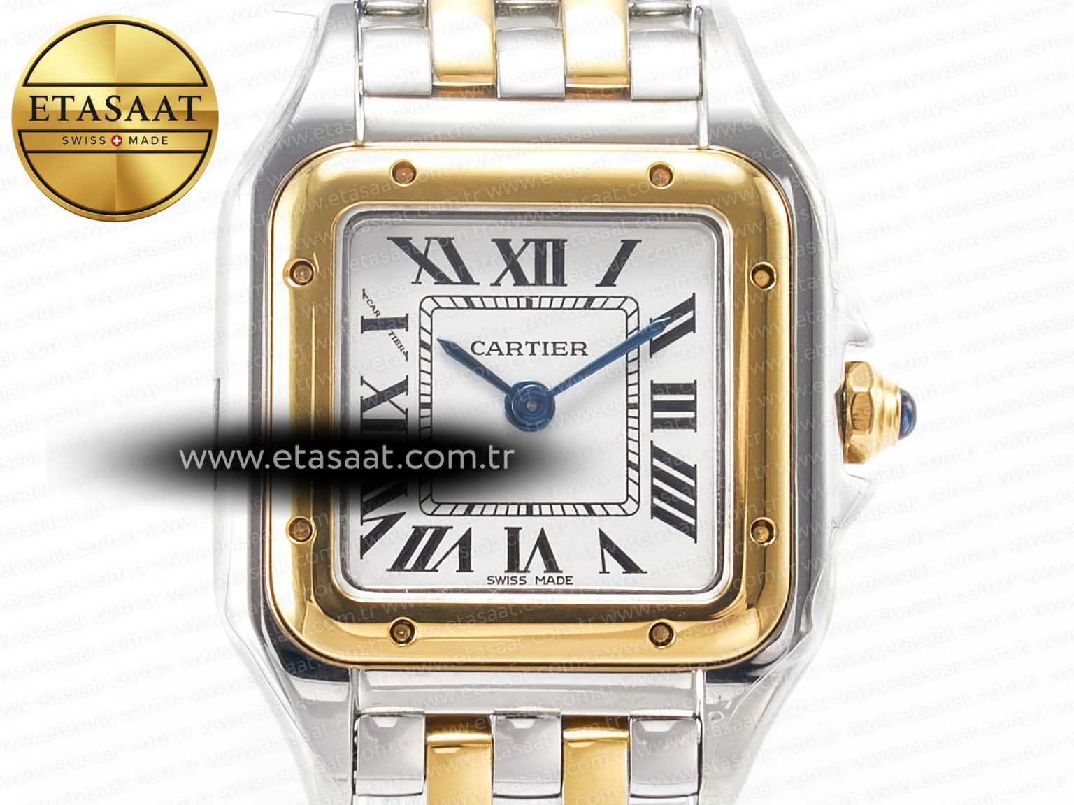 Panthère Secrete Ladies 22mm SS/YG 8848F 1:1 Best Edition White Dial on SS/YG Bracelet Ronda Quartz - Görsel 4