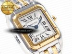 Panthère Secrete Ladies 22mm SS/YG 8848F 1:1 Best Edition White Dial on SS/YG Bracelet Ronda Quartz - Görsel 5