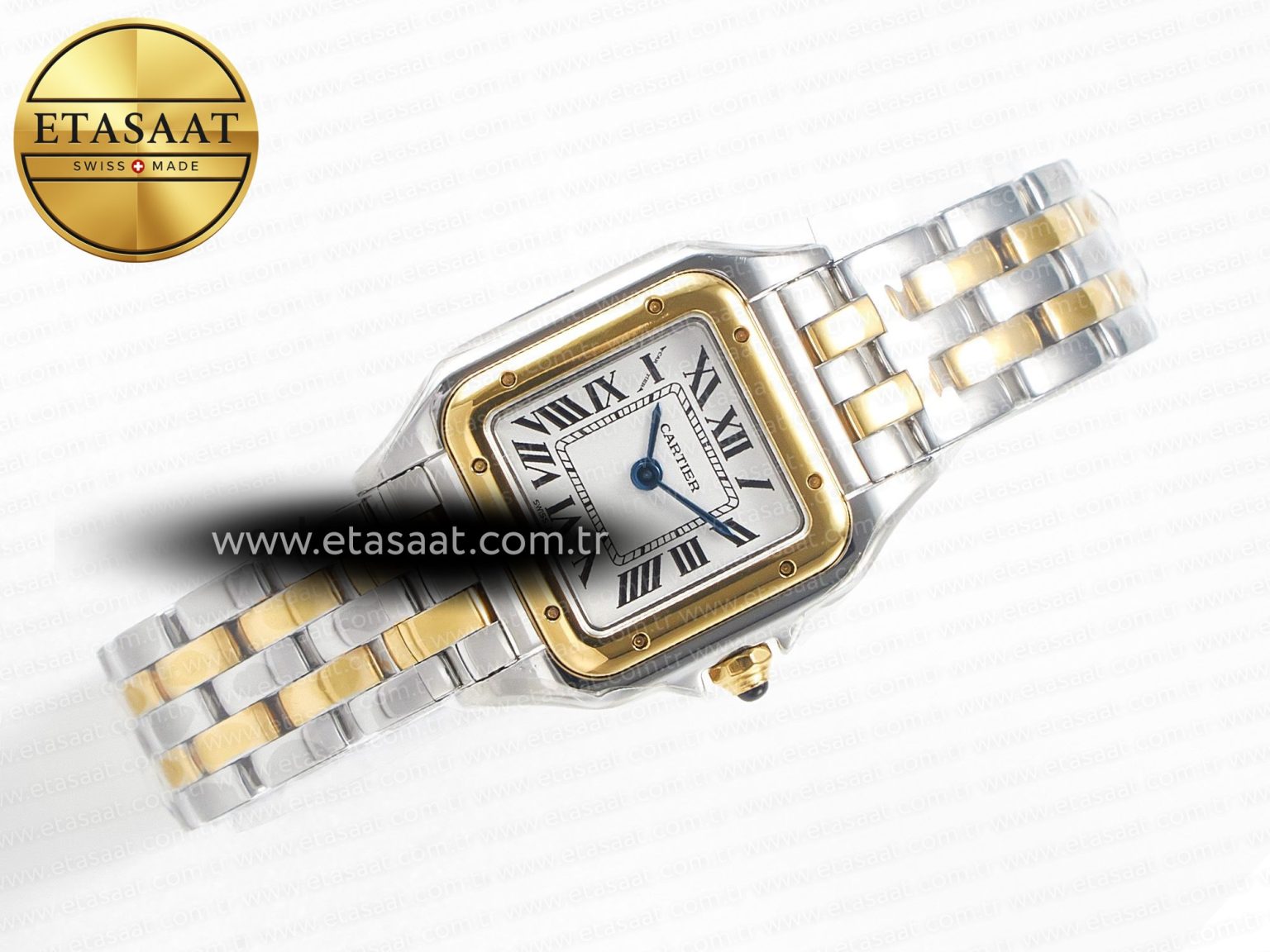 Panthère Secrete Ladies 22mm SS/YG 8848F 1:1 Best Edition White Dial on SS/YG Bracelet Ronda Quartz - Görsel 8