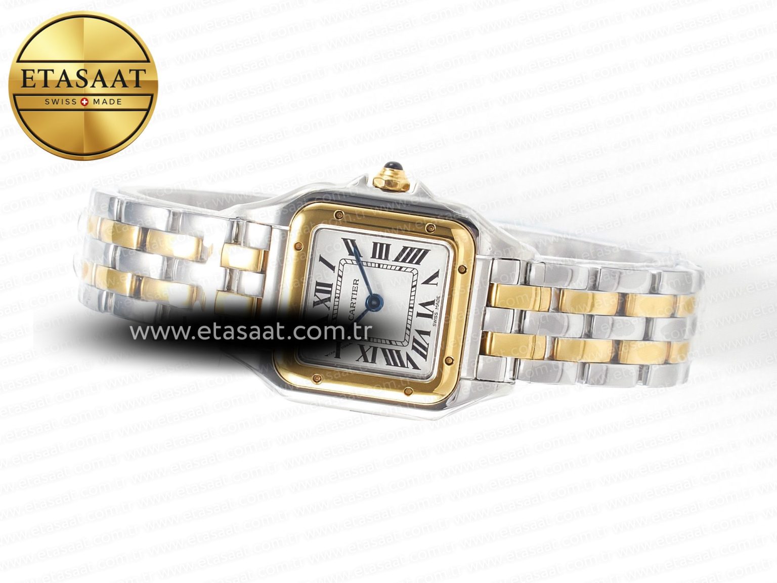 Panthère Secrete Ladies 22mm SS/YG 8848F 1:1 Best Edition White Dial on SS/YG Bracelet Ronda Quartz - Görsel 9