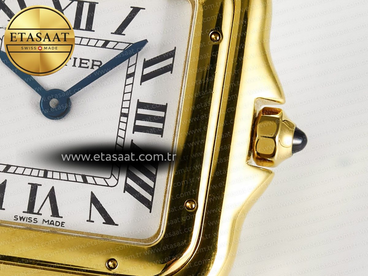 Panthère Secrete Ladies 22mm YG 8848F 1:1 Best Edition White Dial on YG Bracelet Ronda Quartz - Görsel 11