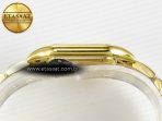 Panthère Secrete Ladies 22mm YG 8848F 1:1 Best Edition White Dial on YG Bracelet Ronda Quartz - Görsel 12