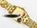 Panthère Secrete Ladies 22mm YG 8848F 1:1 Best Edition White Dial on YG Bracelet Ronda Quartz - Görsel 15