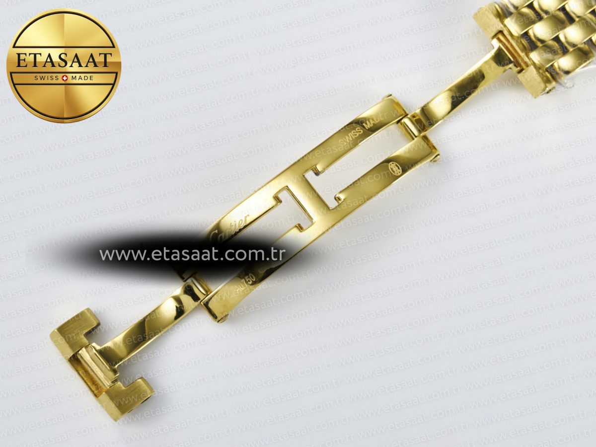 Panthère Secrete Ladies 22mm YG 8848F 1:1 Best Edition White Dial on YG Bracelet Ronda Quartz - Görsel 20