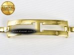 Panthère Secrete Ladies 22mm YG 8848F 1:1 Best Edition White Dial on YG Bracelet Ronda Quartz - Görsel 21