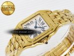 Panthère Secrete Ladies 22mm YG 8848F 1:1 Best Edition White Dial on YG Bracelet Ronda Quartz - Görsel 6