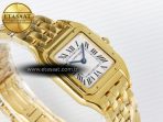 Panthère Secrete Ladies 22mm YG 8848F 1:1 Best Edition White Dial on YG Bracelet Ronda Quartz - Görsel 7