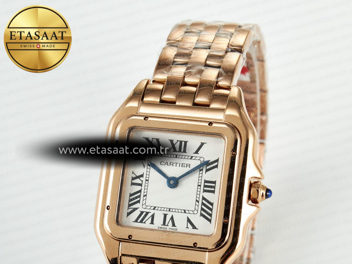 Panthère Secrete Ladies 27mm RG J12F 1:1 Best Edition White Dial on RG Bracelet Ronda Quartz - Görsel 10