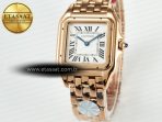 Panthère Secrete Ladies 27mm RG J12F 1:1 Best Edition White Dial on RG Bracelet Ronda Quartz - Görsel 12