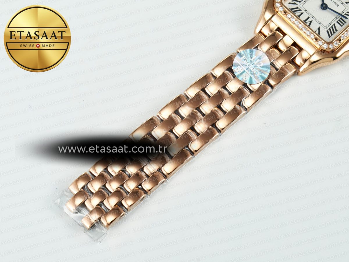 Panthère Secrete Ladies 27mm RG J12F 1:1 Best Edition White Dial on RG Bracelet Ronda Quartz - Görsel 17