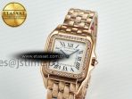 Panthère Secrete Ladies 27mm RG J12F 1:1 Best Edition White Dial on RG Bracelet Ronda Quartz - Görsel 2