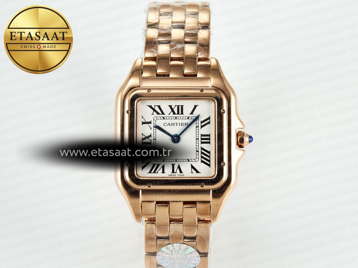 Panthère Secrete Ladies 27mm RG J12F 1:1 Best Edition White Dial on RG Bracelet Ronda Quartz - Görsel 4