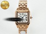 Panthère Secrete Ladies 27mm RG J12F 1:1 Best Edition White Dial on RG Bracelet Ronda Quartz - Görsel 4