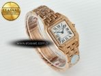 Panthère Secrete Ladies 27mm RG J12F 1:1 Best Edition White Dial on RG Bracelet Ronda Quartz - Görsel 5