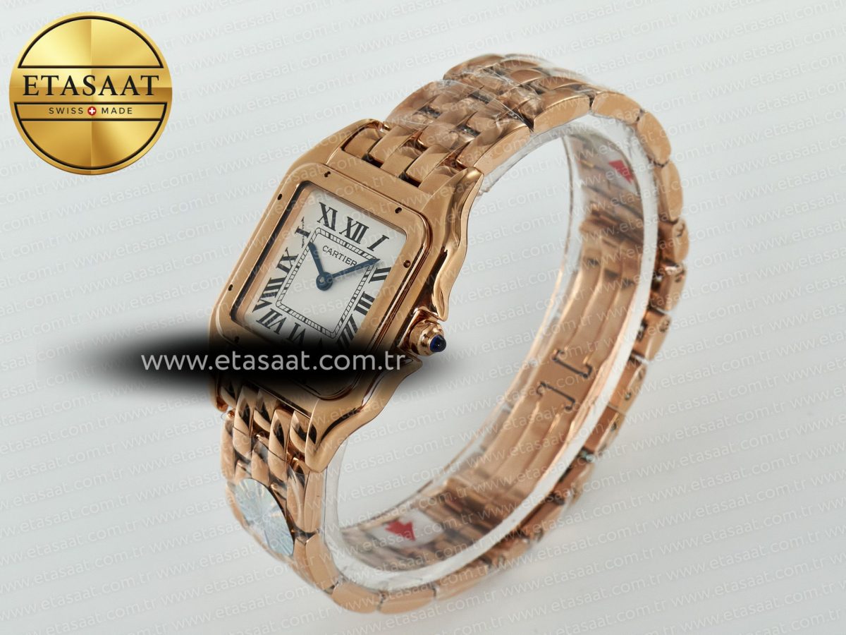 Panthère Secrete Ladies 27mm RG J12F 1:1 Best Edition White Dial on RG Bracelet Ronda Quartz - Görsel 6