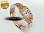 Panthère Secrete Ladies 27mm RG J12F 1:1 Best Edition White Dial on RG Bracelet Ronda Quartz - Görsel 7