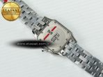 Panthère Secrete Ladies 27mm SS Diamonds Bezel J12F 1:1 Best Edition White Dial on SS Bracelet Ronda Quartz - Görsel 14