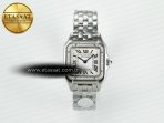 Panthère Secrete Ladies 27mm SS Diamonds Bezel J12F 1:1 Best Edition White Dial on SS Bracelet Ronda Quartz - Görsel 3
