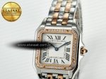 Panthère Secrete Ladies 27mm SS/RG J12F 1:1 Best Edition White Dial on SS/RG Bracelet Ronda Quartz - Görsel 10