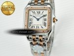 Panthère Secrete Ladies 27mm SS/RG J12F 1:1 Best Edition White Dial on SS/RG Bracelet Ronda Quartz - Görsel 11