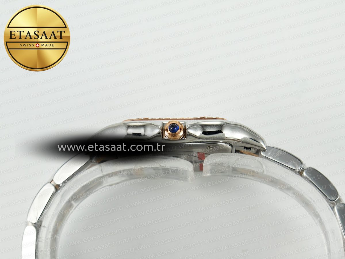 Panthère Secrete Ladies 27mm SS/RG J12F 1:1 Best Edition White Dial on SS/RG Bracelet Ronda Quartz - Görsel 13