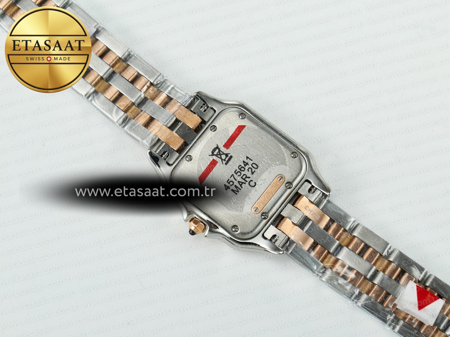 Panthère Secrete Ladies 27mm SS/RG J12F 1:1 Best Edition White Dial on SS/RG Bracelet Ronda Quartz - Görsel 15