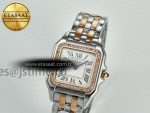 Panthère Secrete Ladies 27mm SS/RG J12F 1:1 Best Edition White Dial on SS/RG Bracelet Ronda Quartz - Görsel 2