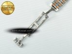 Panthère Secrete Ladies 27mm SS/RG J12F 1:1 Best Edition White Dial on SS/RG Bracelet Ronda Quartz - Görsel 20