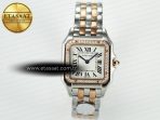 Panthère Secrete Ladies 27mm SS/RG J12F 1:1 Best Edition White Dial on SS/RG Bracelet Ronda Quartz - Görsel 4