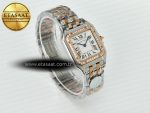 Panthère Secrete Ladies 27mm SS/RG J12F 1:1 Best Edition White Dial on SS/RG Bracelet Ronda Quartz - Görsel 5