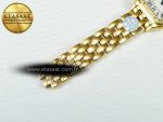 Panthère Secrete Ladies 27mm YG J12F 1:1 Best Edition White Dial Diamonds Bezel on YG Bracelet Ronda Quartz - Görsel 15