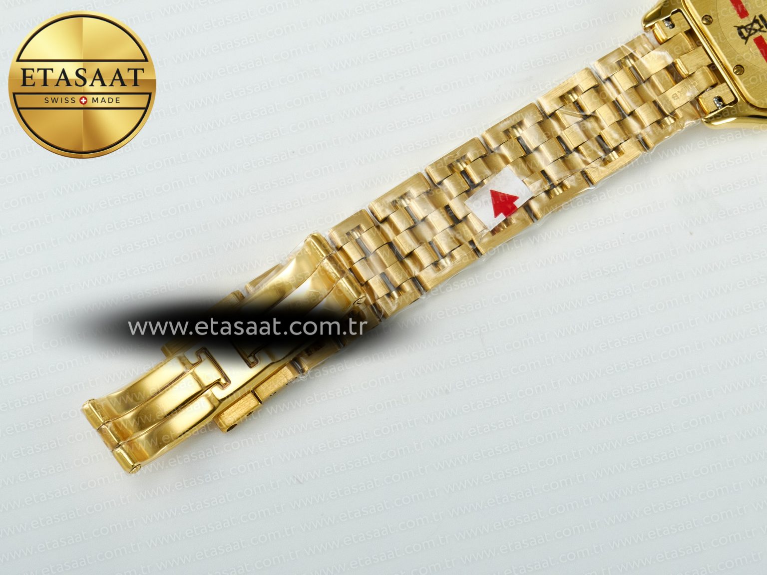 Panthère Secrete Ladies 27mm YG J12F 1:1 Best Edition White Dial Diamonds Bezel on YG Bracelet Ronda Quartz - Görsel 17