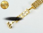 Panthère Secrete Ladies 27mm YG J12F 1:1 Best Edition White Dial Diamonds Bezel on YG Bracelet Ronda Quartz - Görsel 19