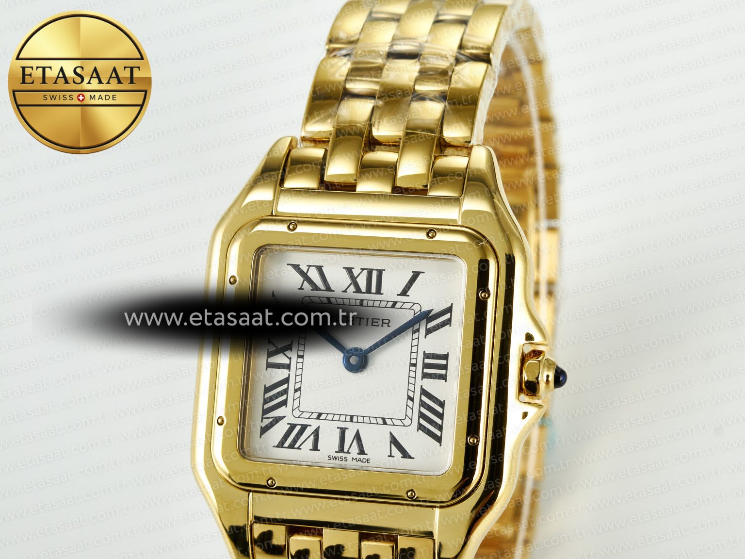 Panthère Secrete Ladies 27mm YG J12F 1:1 Best Edition White Dial on YG Bracelet Ronda Quartz - Görsel 10