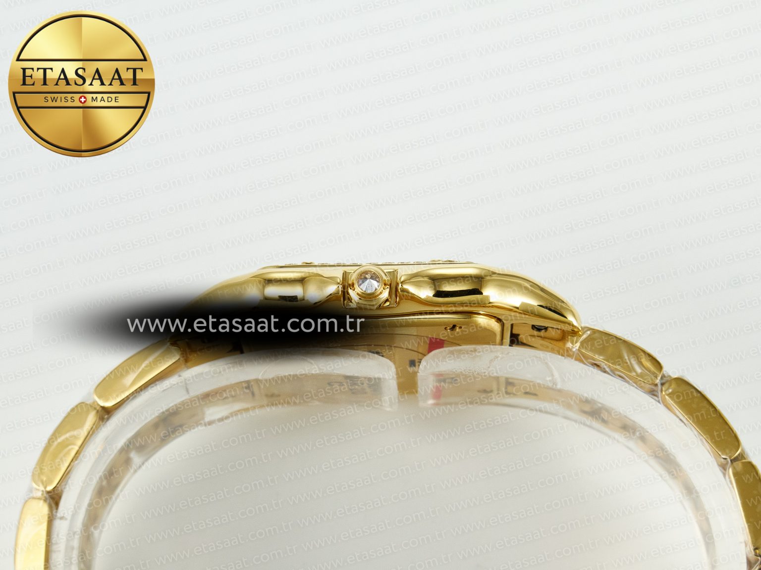 Panthère Secrete Ladies 27mm YG J12F 1:1 Best Edition White Dial on YG Bracelet Ronda Quartz - Görsel 13