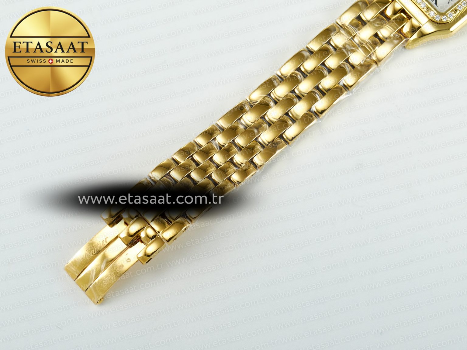 Panthère Secrete Ladies 27mm YG J12F 1:1 Best Edition White Dial on YG Bracelet Ronda Quartz - Görsel 17