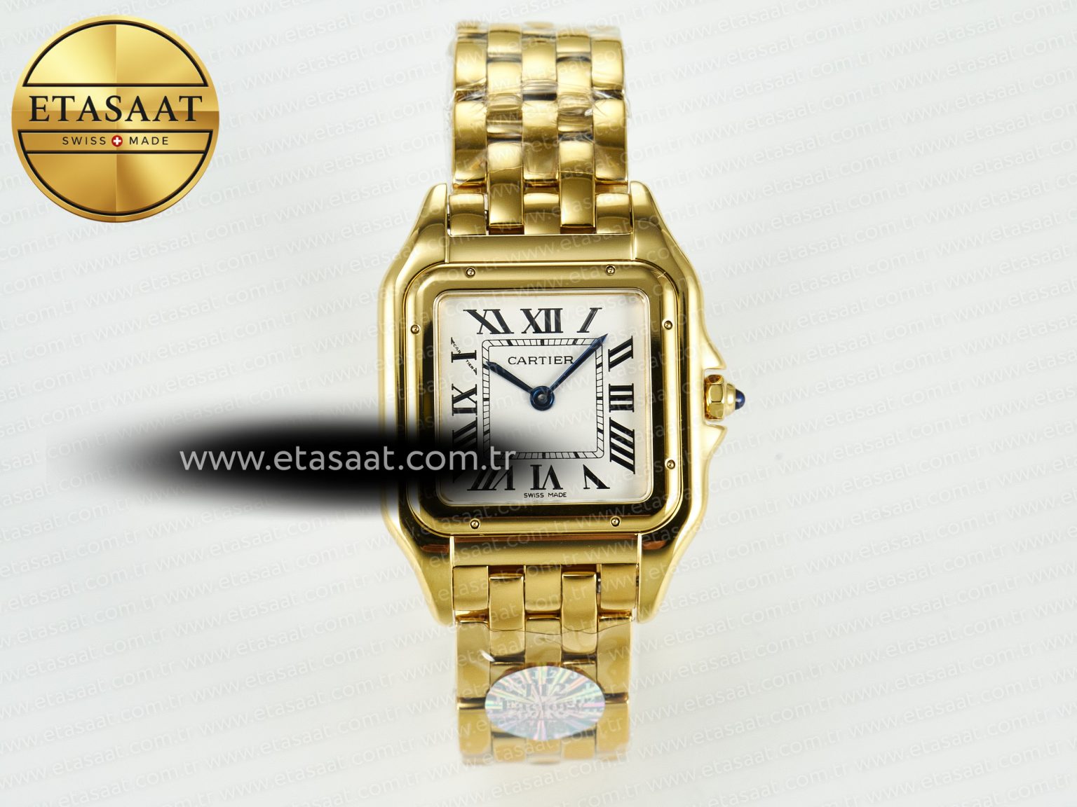 Panthère Secrete Ladies 27mm YG J12F 1:1 Best Edition White Dial on YG Bracelet Ronda Quartz - Görsel 4