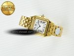Panthère Secrete Ladies 27mm YG J12F 1:1 Best Edition White Dial on YG Bracelet Ronda Quartz - Görsel 8
