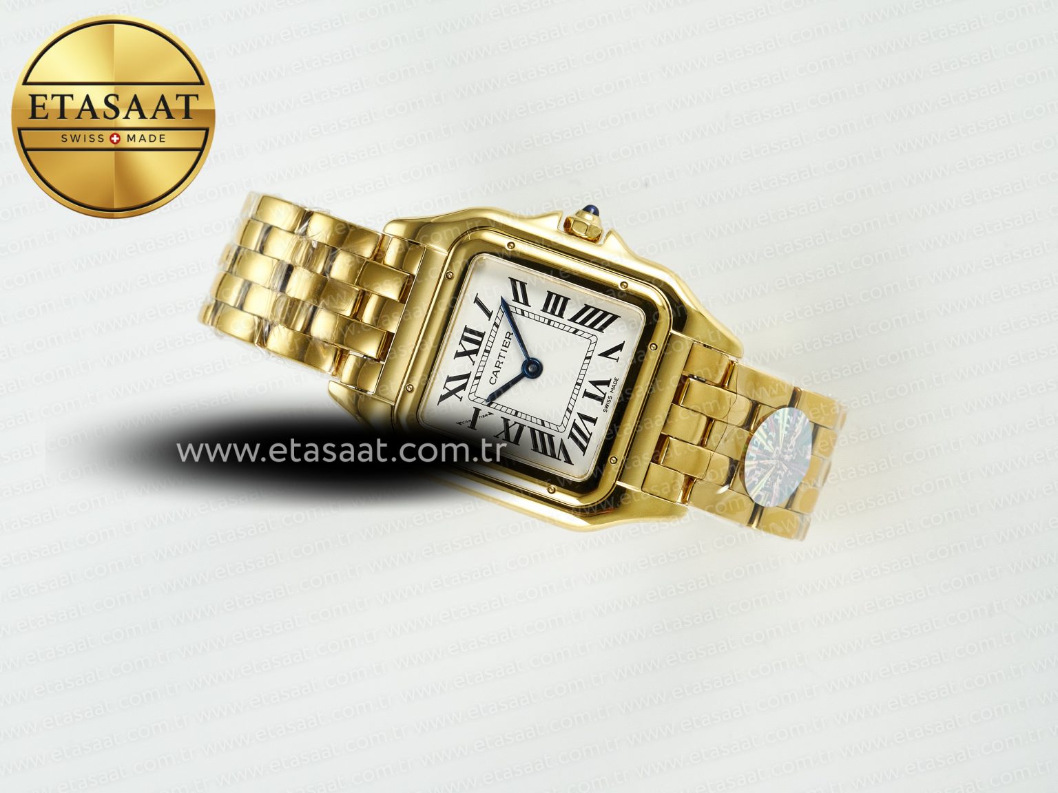Panthère Secrete Ladies 27mm YG J12F 1:1 Best Edition White Dial on YG Bracelet Ronda Quartz - Görsel 9