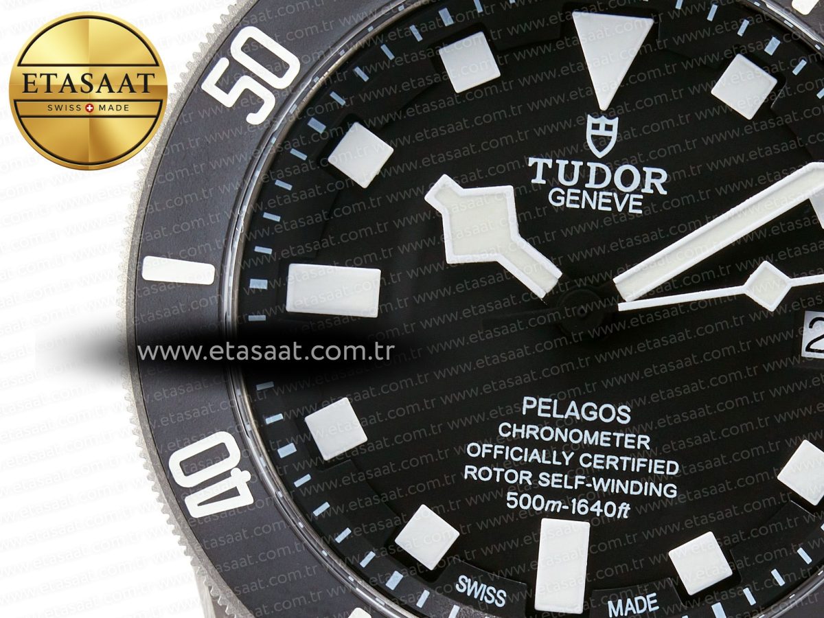 Pelagos Titanium Black Ceramic XF 1:1 Best Edition Black Dial on Titanium Bracelet A2824 - Görsel 10