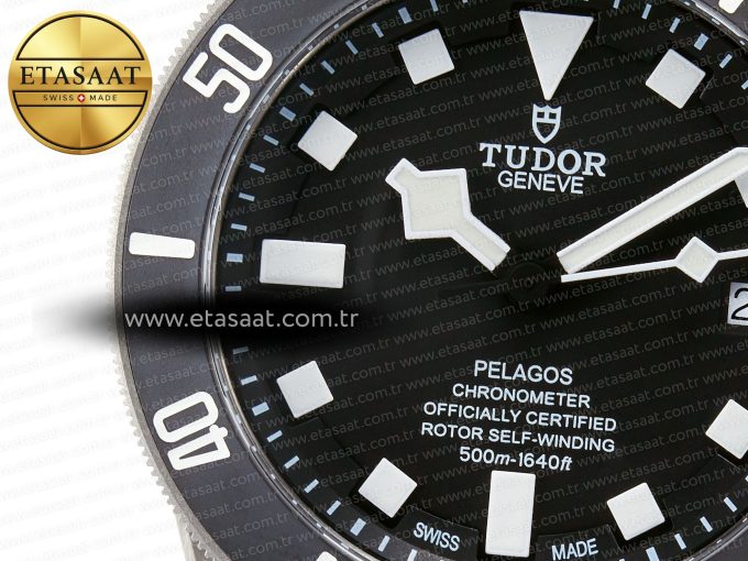 Pelagos Titanium Black Ceramic XF 1:1 Best Edition Black Dial on Titanium Bracelet A2824 - Görsel 10