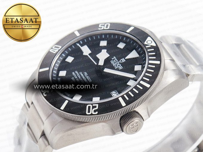 Pelagos Titanium Black Ceramic XF 1:1 Best Edition Black Dial on Titanium Bracelet A2824 - Görsel 6