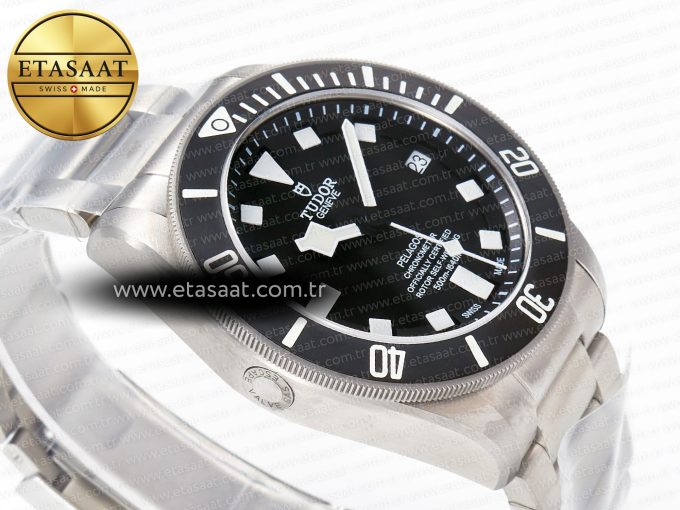 Pelagos Titanium Black Ceramic XF 1:1 Best Edition Black Dial on Titanium Bracelet A2824 - Görsel 7