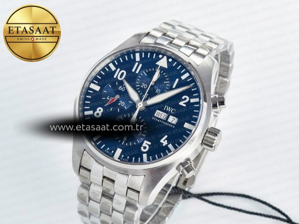 Pilot Chrono IW377717 “Le Petit Prince” 2016 ZF 1:1 Best Edition on New SS Bracelet A7750