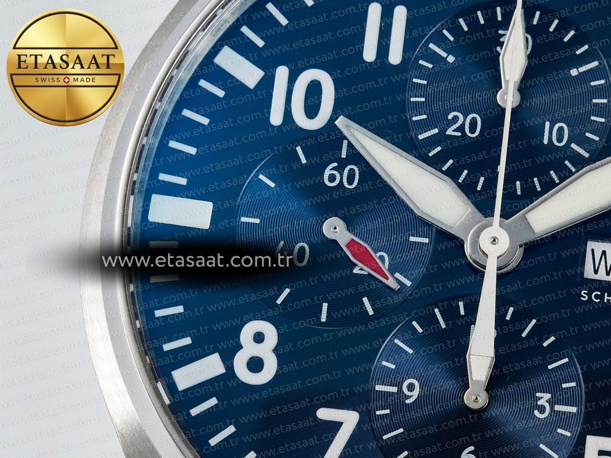 Pilot Chrono IW377717 “Le Petit Prince” 2016 ZF 1:1 Best Edition on New SS Bracelet A7750 - Görsel 10
