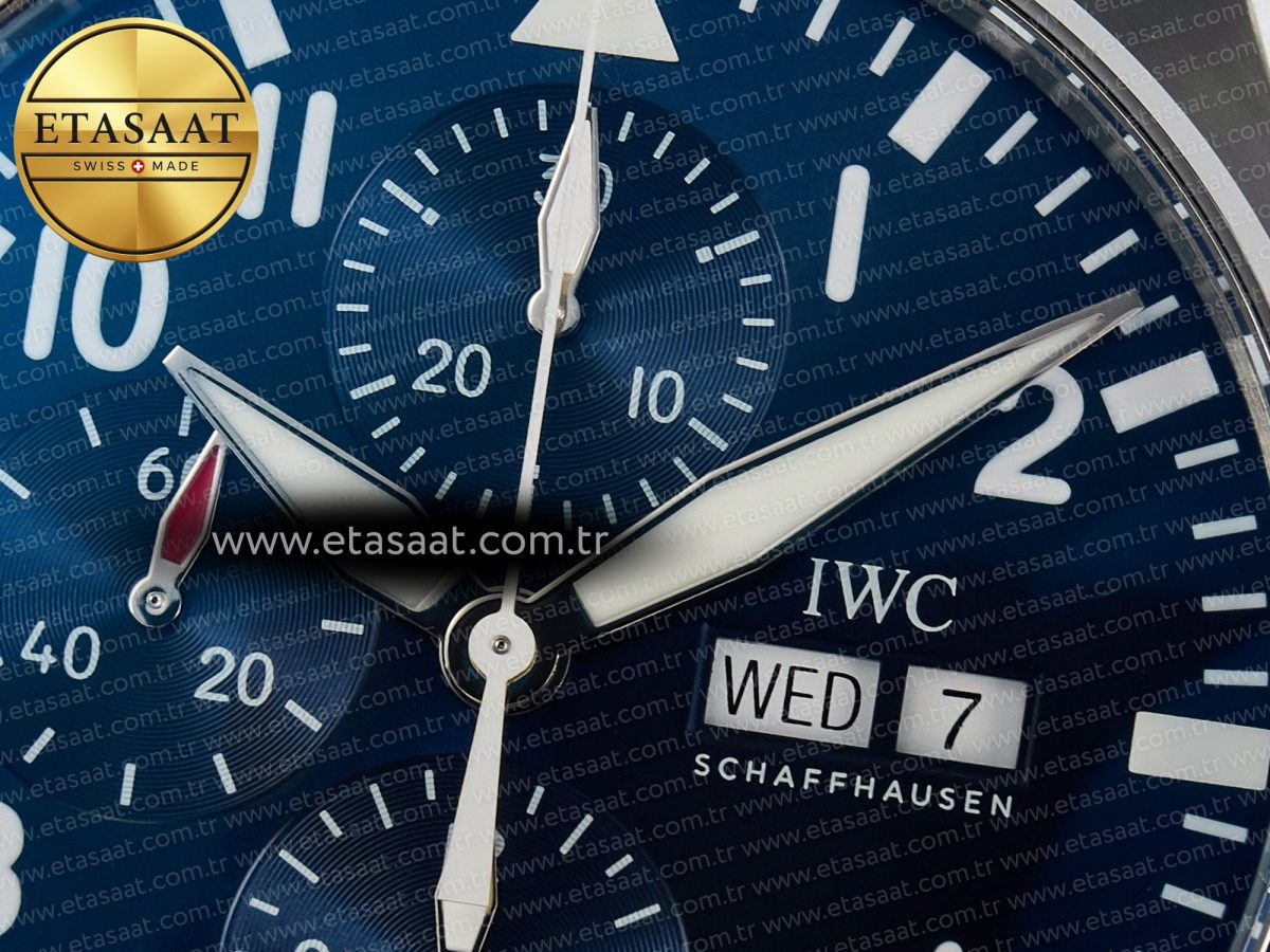 Pilot Chrono IW377717 “Le Petit Prince” 2016 ZF 1:1 Best Edition on New SS Bracelet A7750 - Görsel 11